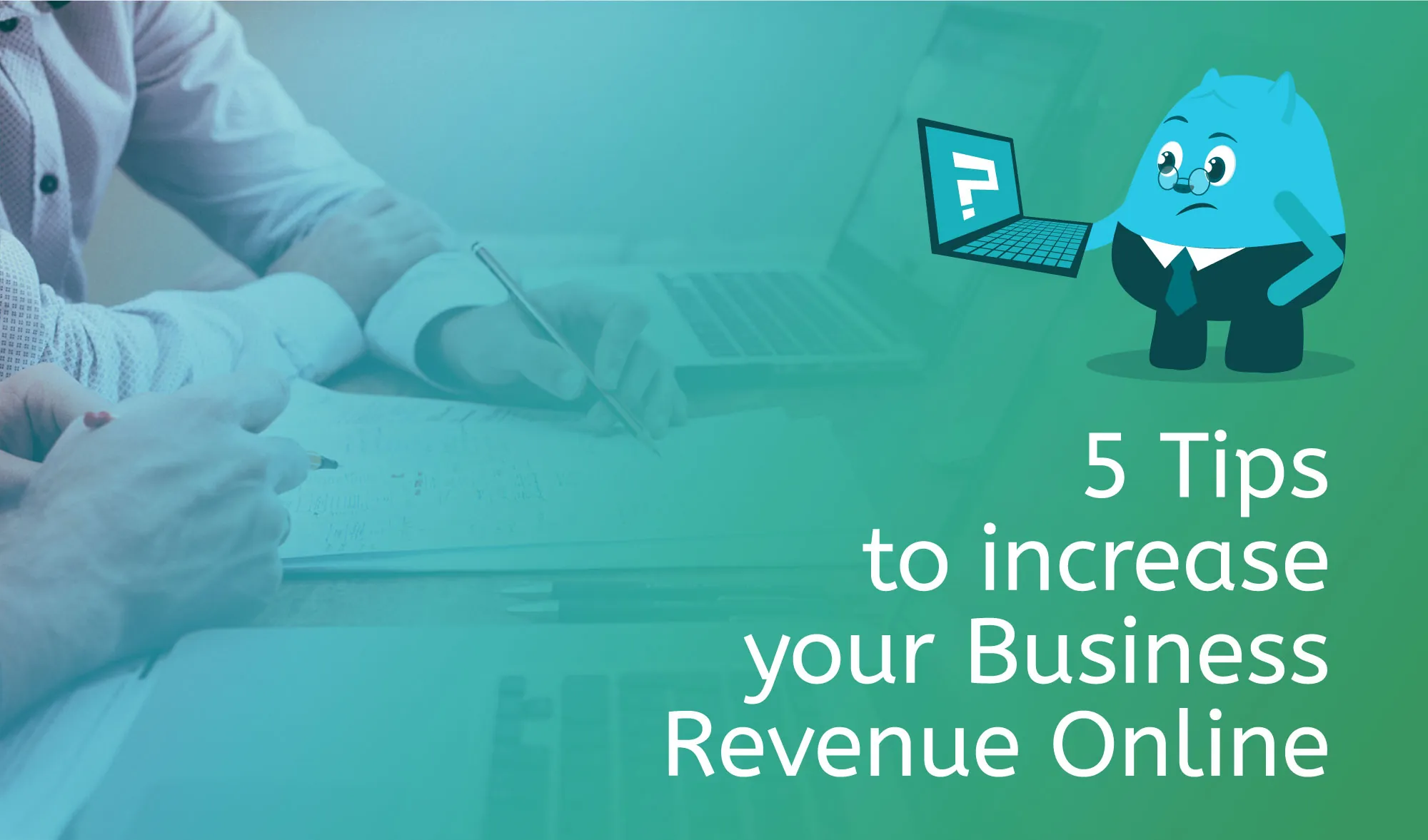 Title card: 5 tips to increase your business revenue online