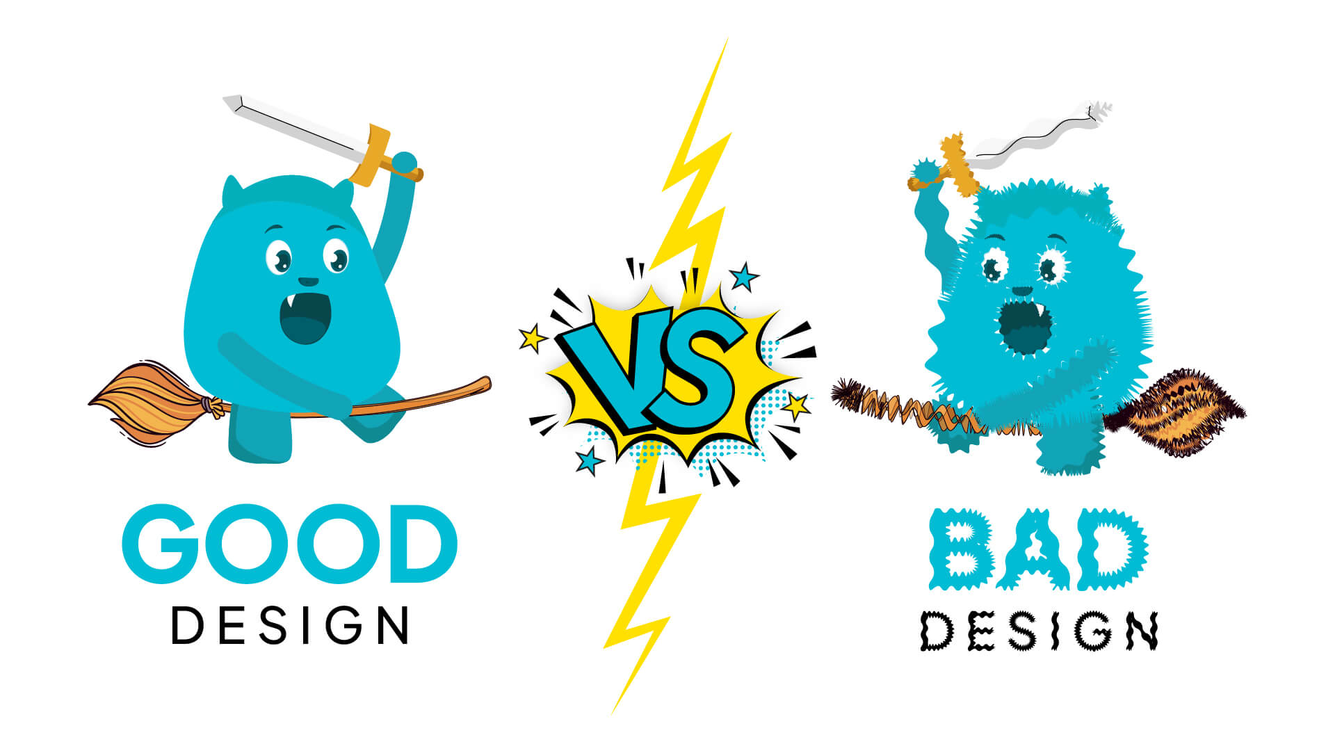 website design Good vs. Bad Design