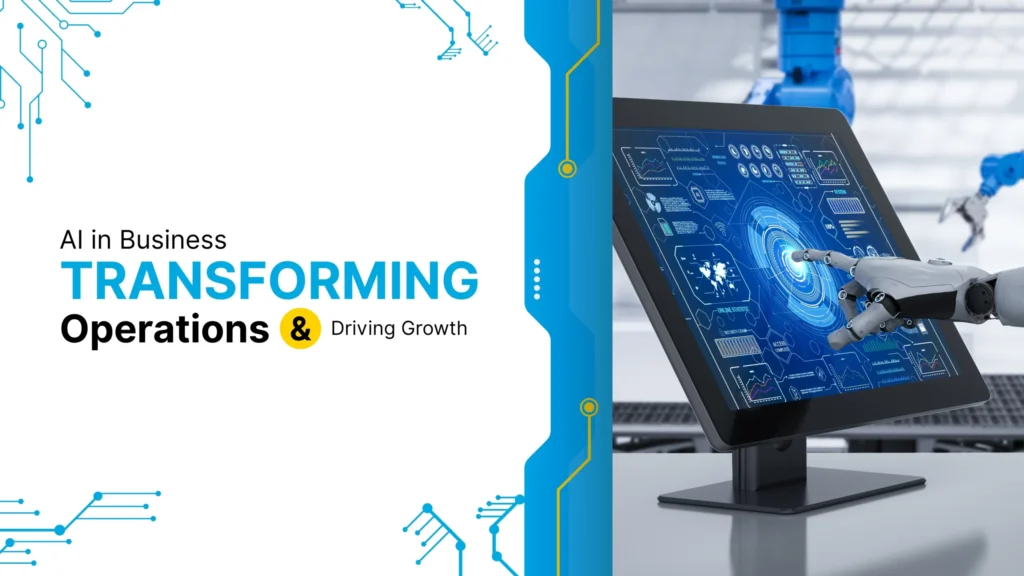 AI in business transforming operations and driving sustainable growth