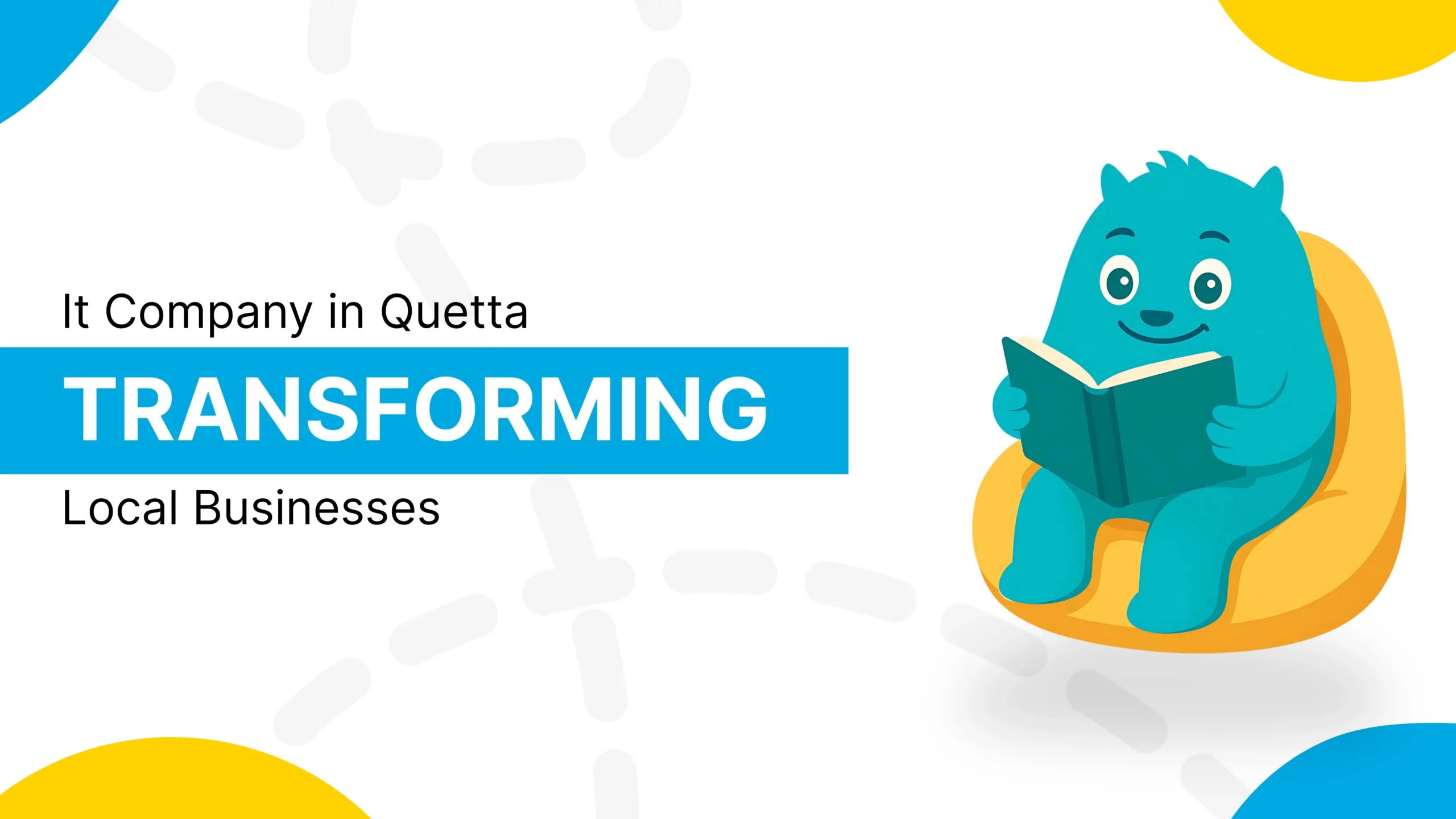 A website design for a company in Quetta