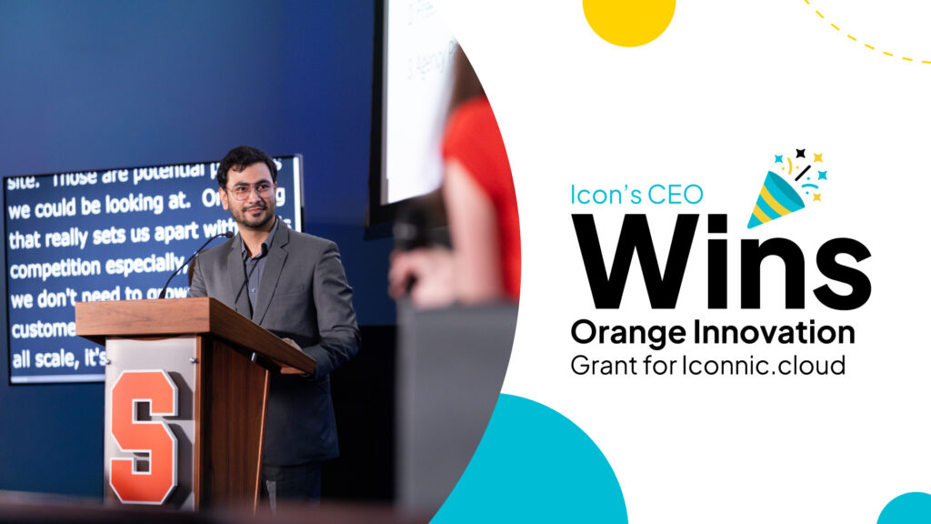 Orange Innovation Fund awards Icon’s CEO for entrepreneurial excellence at Syracuse University