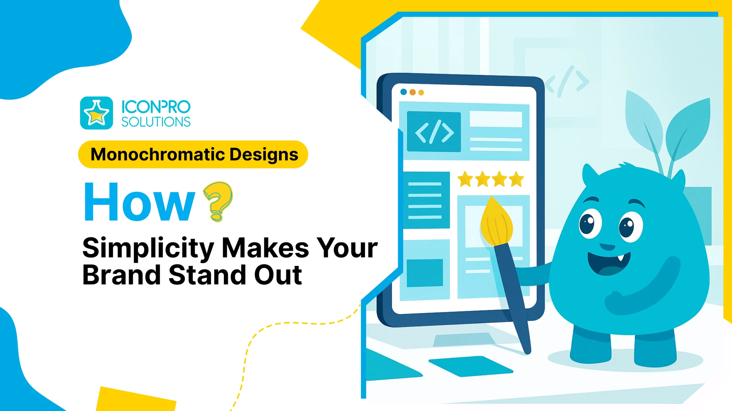 website design Monochromatic design