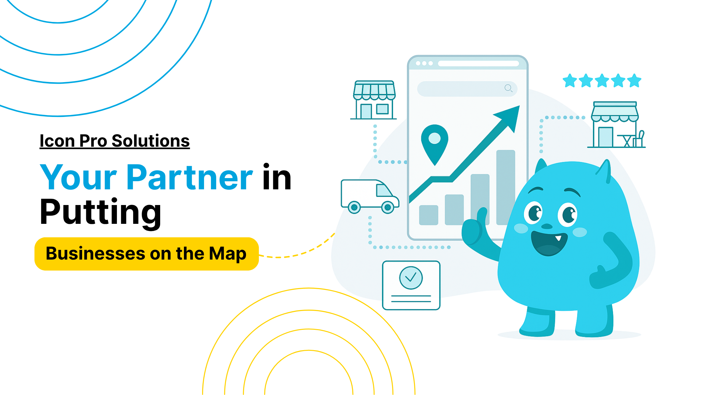 Icon Pro Solutions is your partner in putting businesses on the map with their website design services