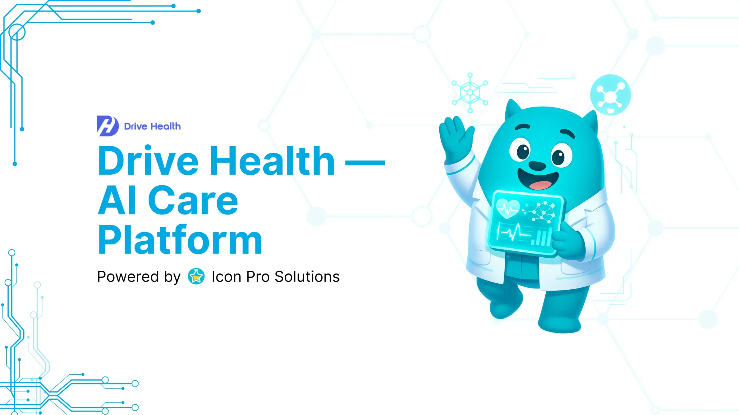website design Drive Health AI Care Platform