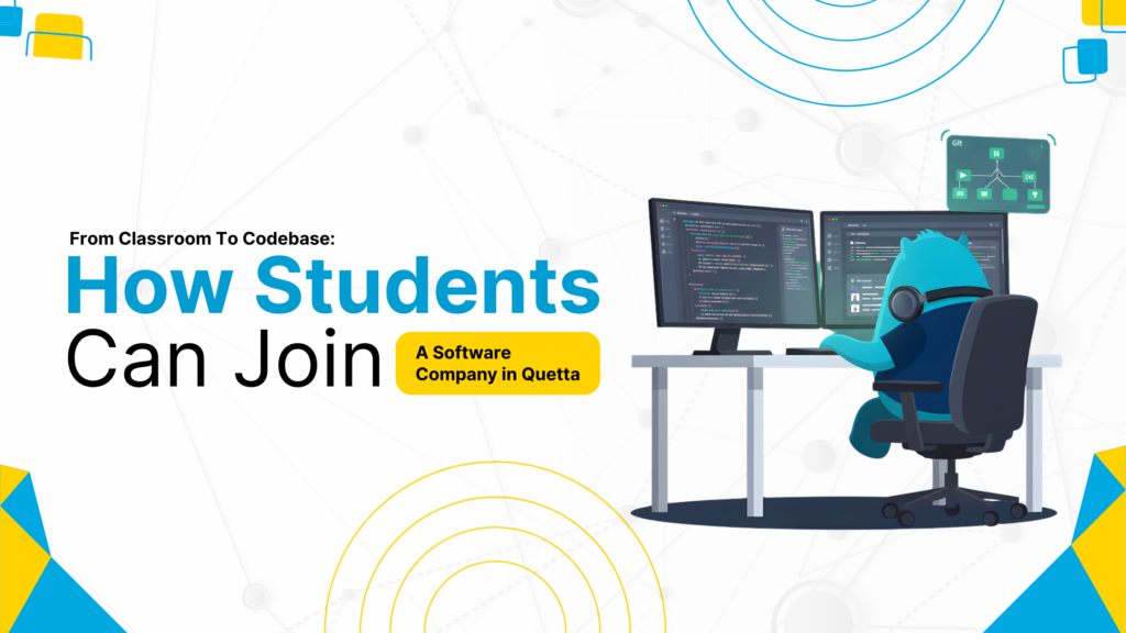 students learning coding to join a software company in Quetta