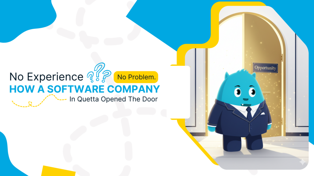 fresh graduates starting careers at a software company in Quetta
